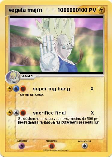 Pokemon vegeta majïn          1000000