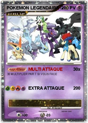 Pokemon POKEMON LEGENDAIRE