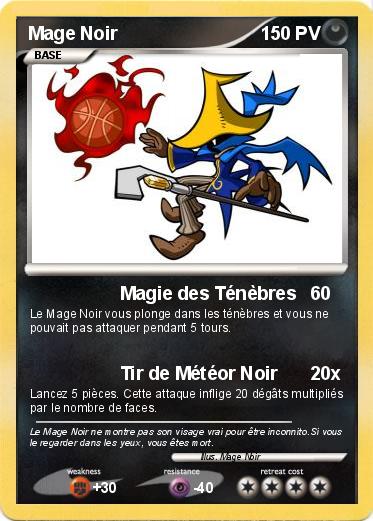 Pokemon Mage Noir