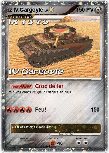 Pokemon pz IV.Gargoyle
