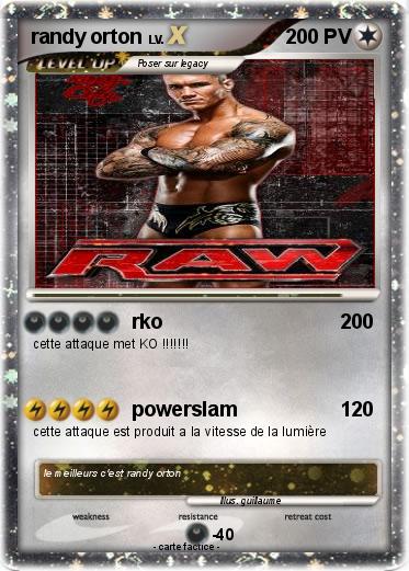 Pokemon randy orton