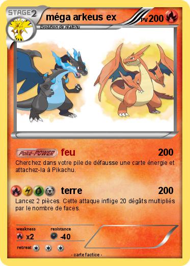 Pokemon méga arkeus ex