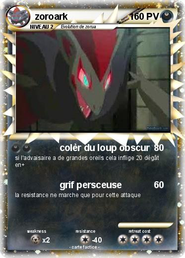 Pokemon zoroark