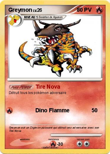 Pokemon Greymon