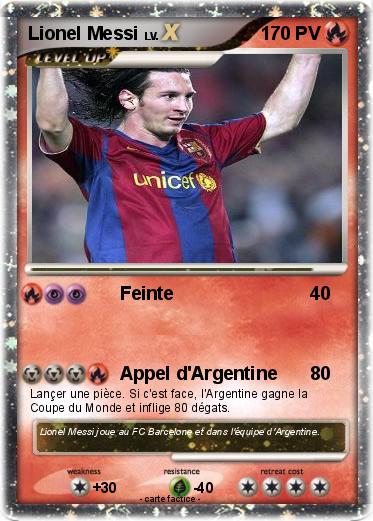 Pokemon Lionel Messi
