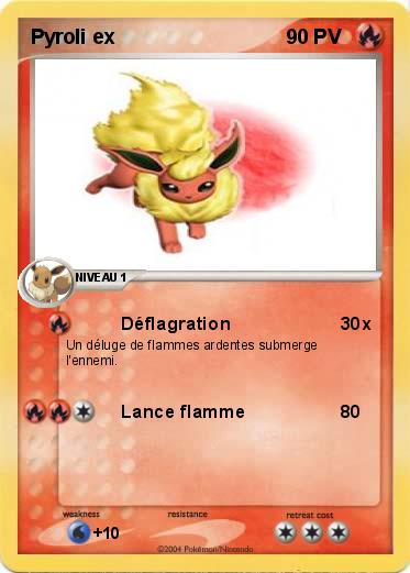 Pokemon Pyroli ex