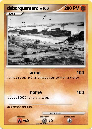 Pokemon débarquement