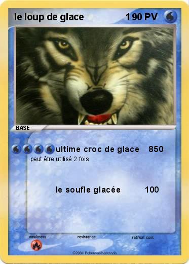 Pokemon le loup de glace                1