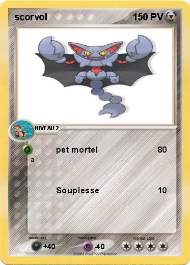 Pokemon scorvol