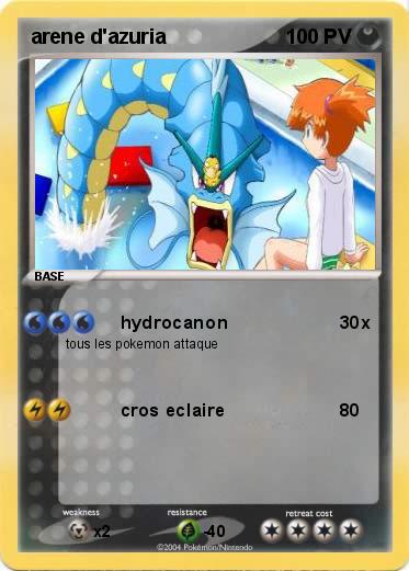 Pokemon arene d'azuria
