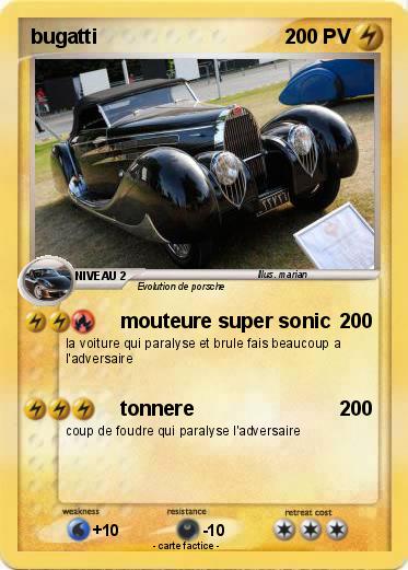 Pokemon bugatti