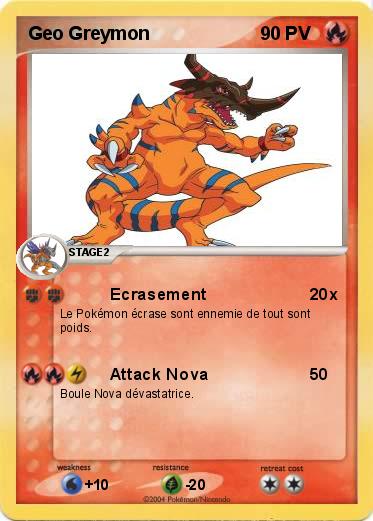 Pokemon Geo Greymon