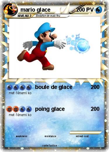 Pokemon mario glace