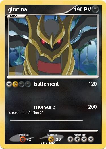 Pokemon giratina