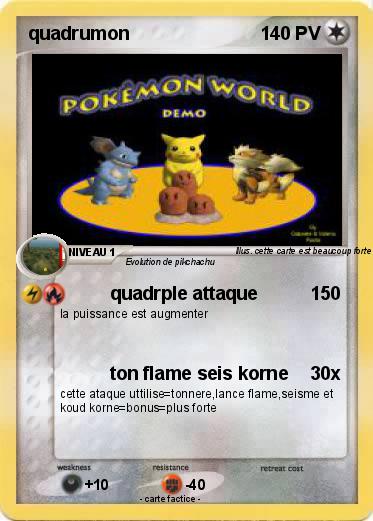 Pokemon quadrumon