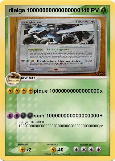 Pokemon dialga 10000000000000000