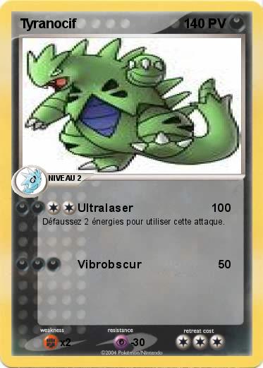 Pokemon Tyranocif