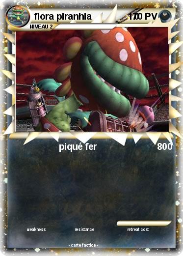 Pokemon flora piranhia                 0