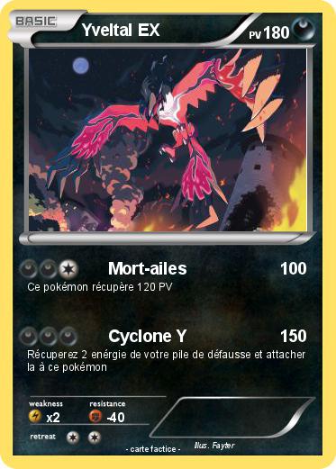 Pokemon Yveltal EX