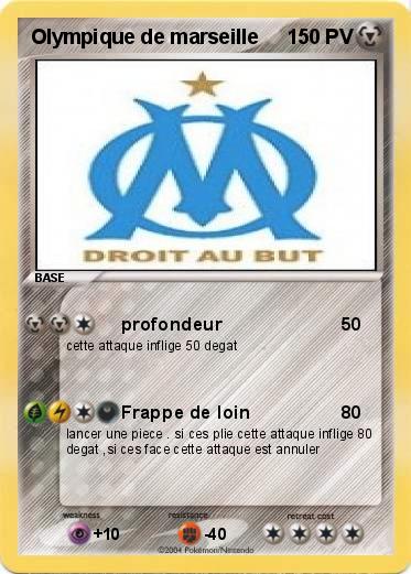 Pokemon Olympique de marseille   