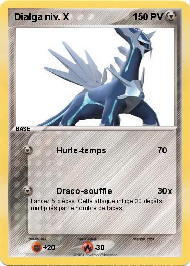Pokemon Dialga niv. X