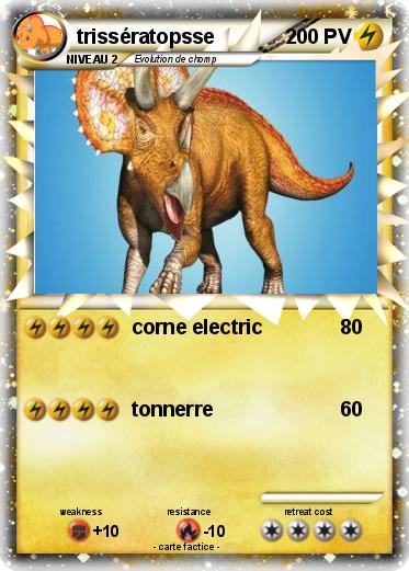 Pokemon trissératopsse