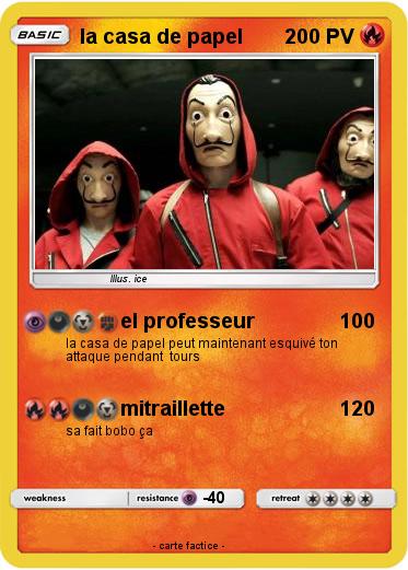 Pokemon la casa de papel