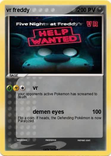 Pokemon vr freddy
