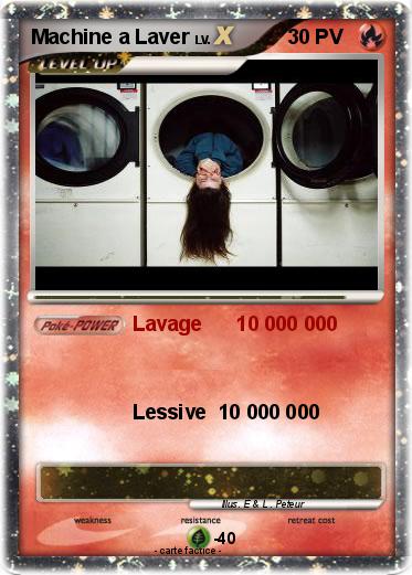 Pokemon Machine a Laver