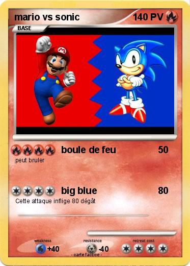 Pokemon mario vs sonic