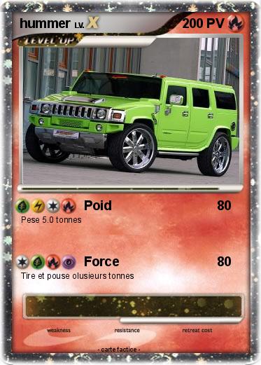 Pokemon hummer