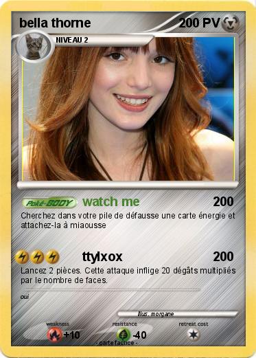 Pokemon bella thorne