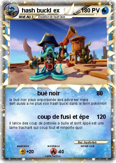 Pokemon hash buckl ex