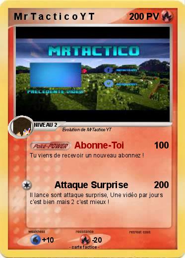 Pokemon M r T a c t i c o Y T