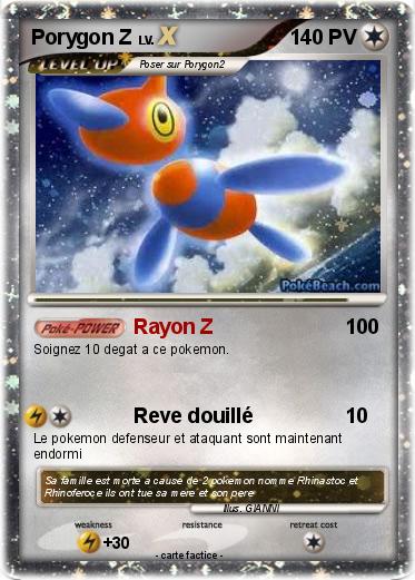Pokemon Porygon Z