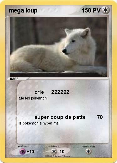Pokemon mega loup