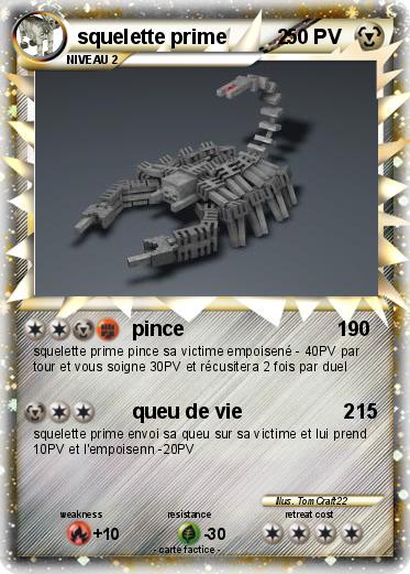 Pokemon squelette prime         2