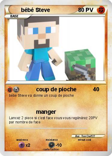 Pokemon bébé Steve