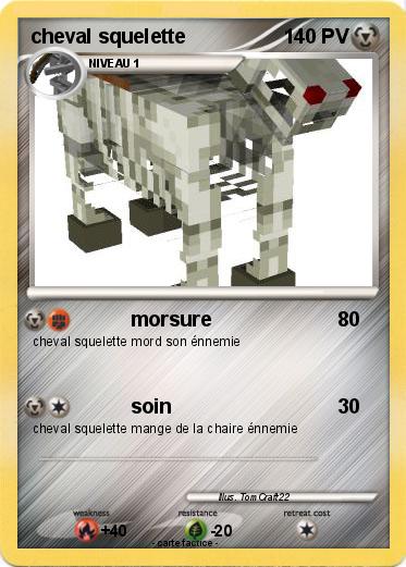 Pokemon cheval squelette