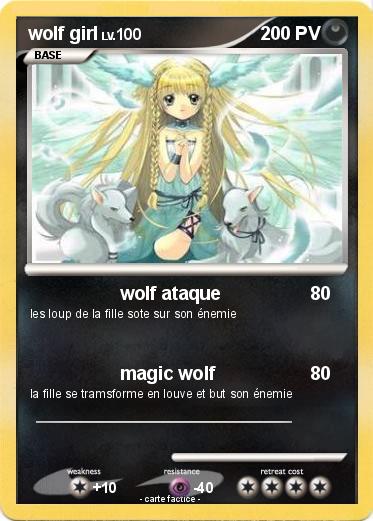 Pokemon wolf girl