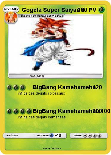 Pokemon Gogeta Super Saiyan 4