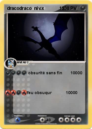 Pokemon dracodraco  niv.x            15