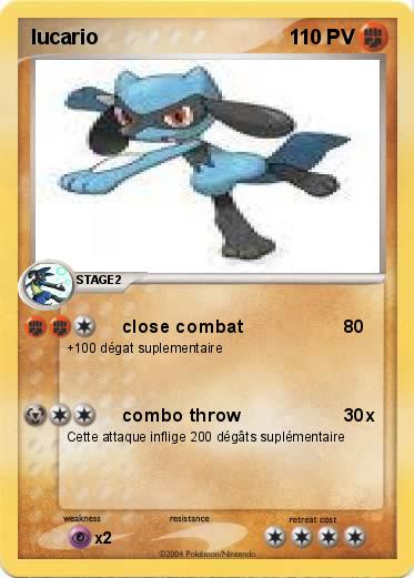 Pokemon lucario
