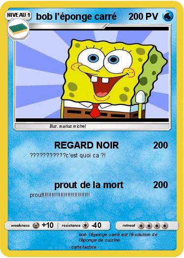 Pokemon bob l'éponge carré