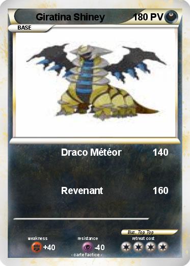 Pokemon Giratina Shiney