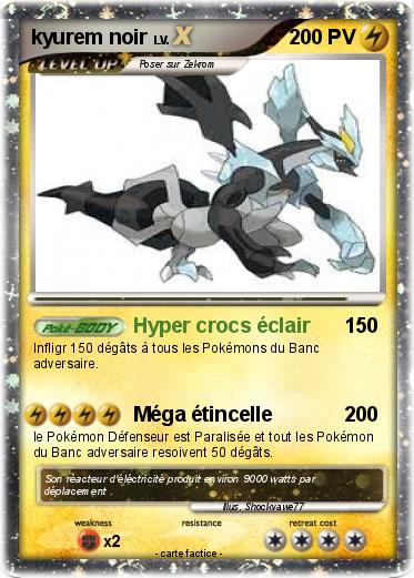 Pokemon kyurem noir