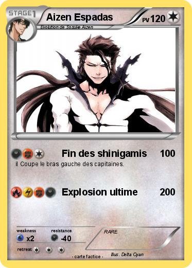Pokemon Aizen Espadas
