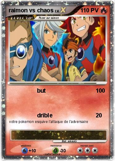 Pokemon raimon vs chaos
