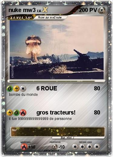 Pokemon nuke mw3