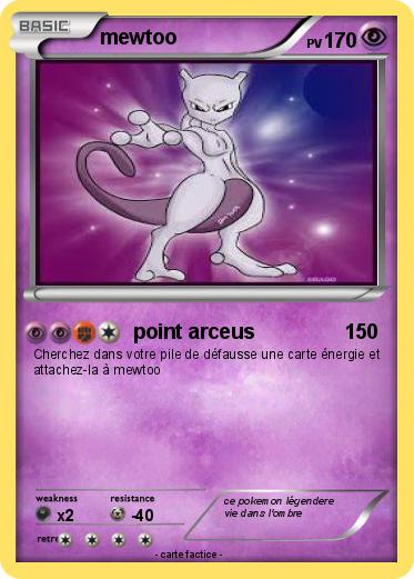 Pokemon mewtoo